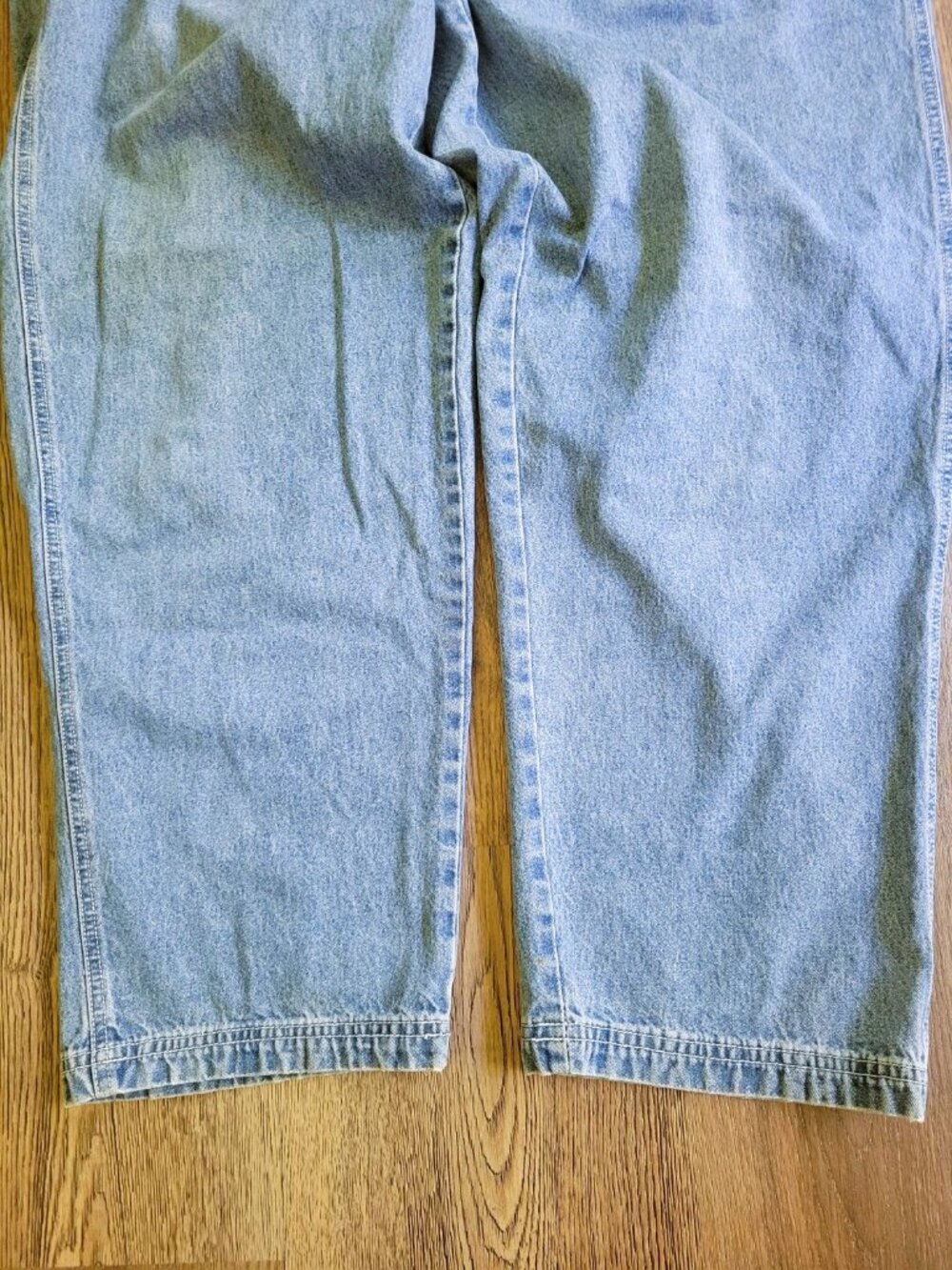 St. John's Bay Bib Overalls Womens Size 18 Blue Denim Retro Vintage Y2K Workwear - Picture 5 of 16